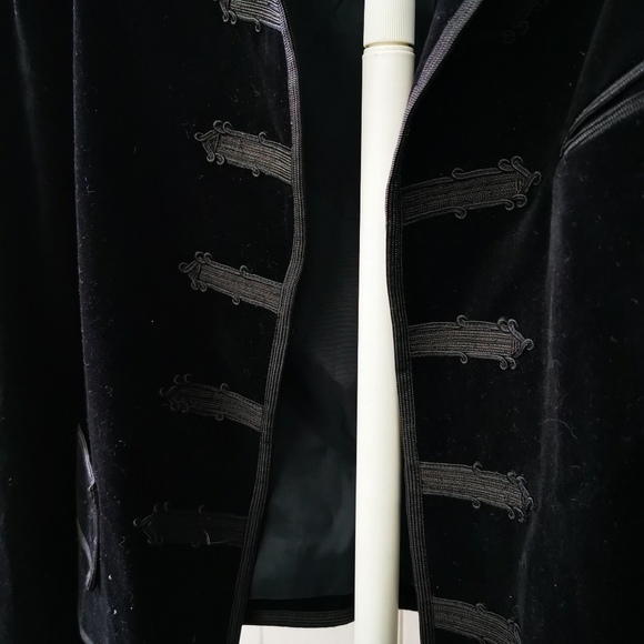 Woman's US Polo Velour Band Jacket Medium - Picture 3 of 4